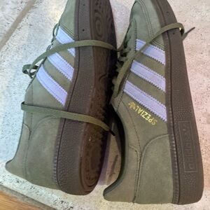 Adidas Women's Olive and Lavender Sneakers
